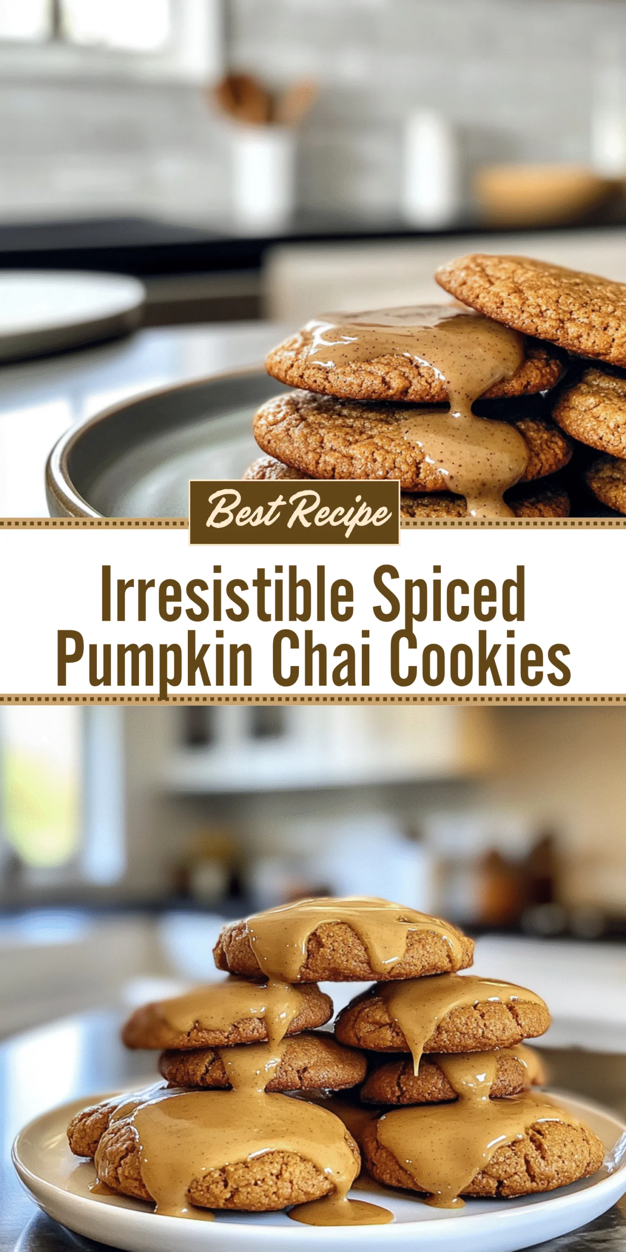 Irresistible Spiced Pumpkin Chai Cookies
