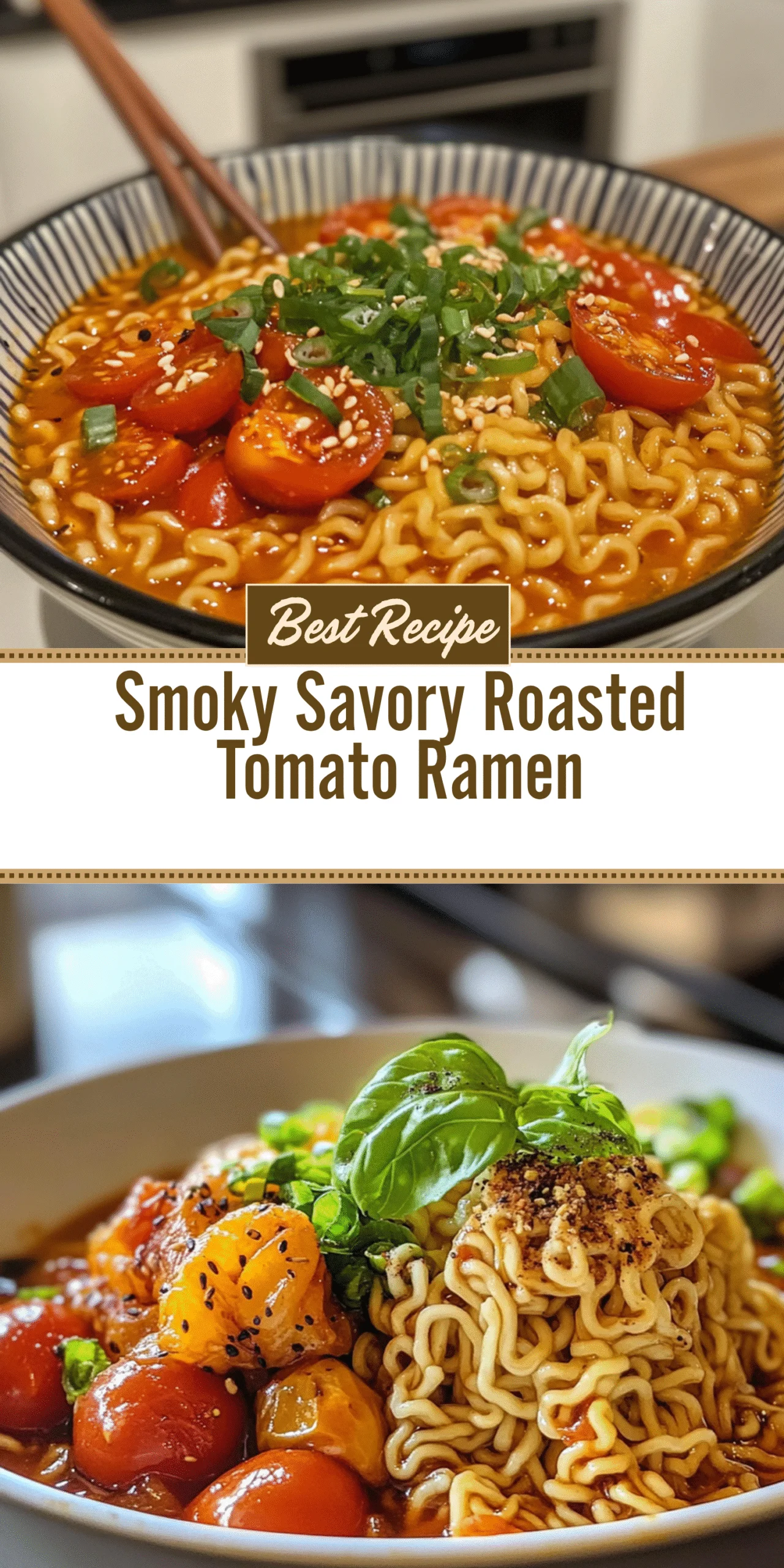 Smoky Savory Roasted Tomato Ramen