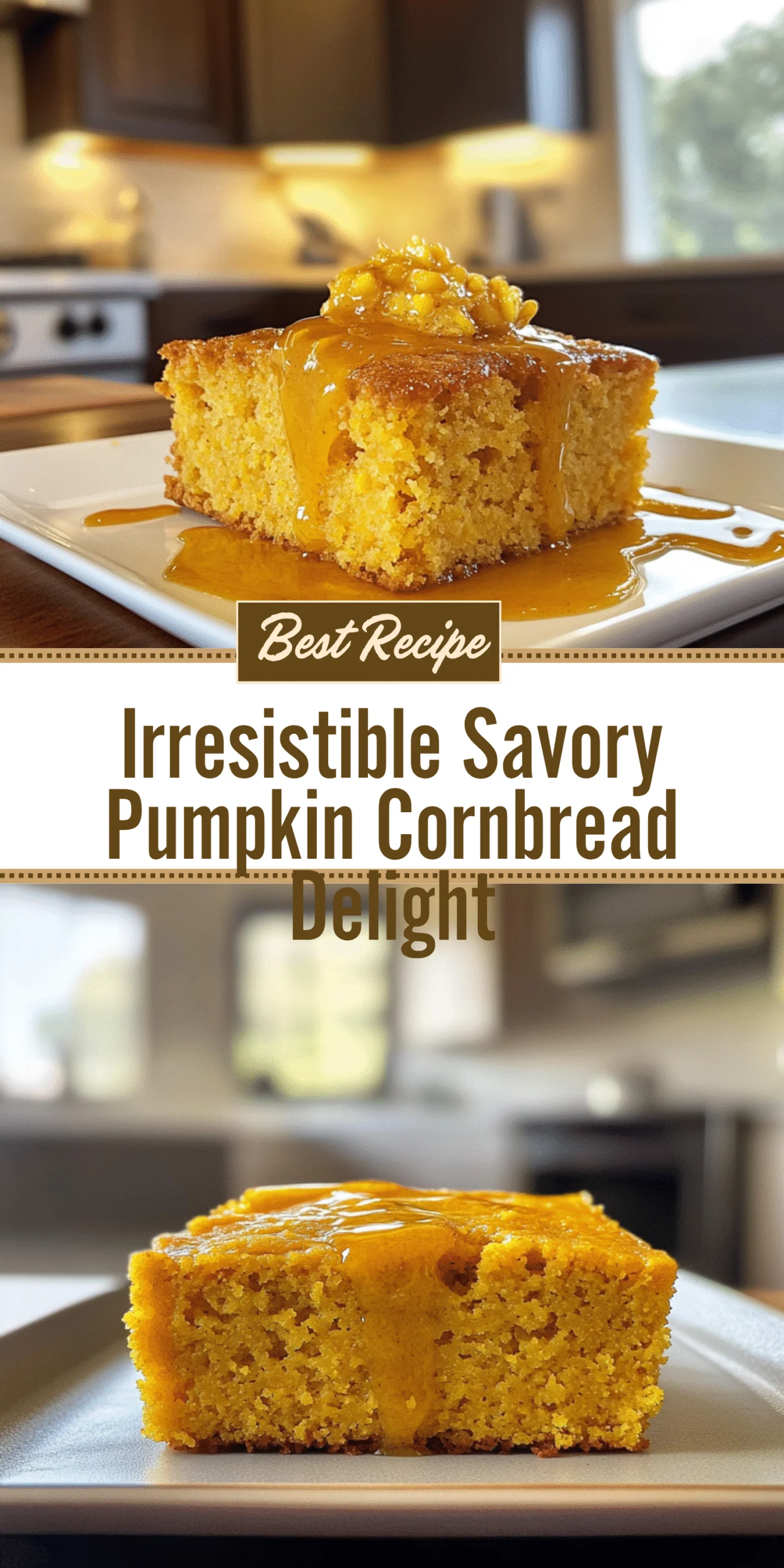 Irresistible Savory Pumpkin Cornbread Delight
