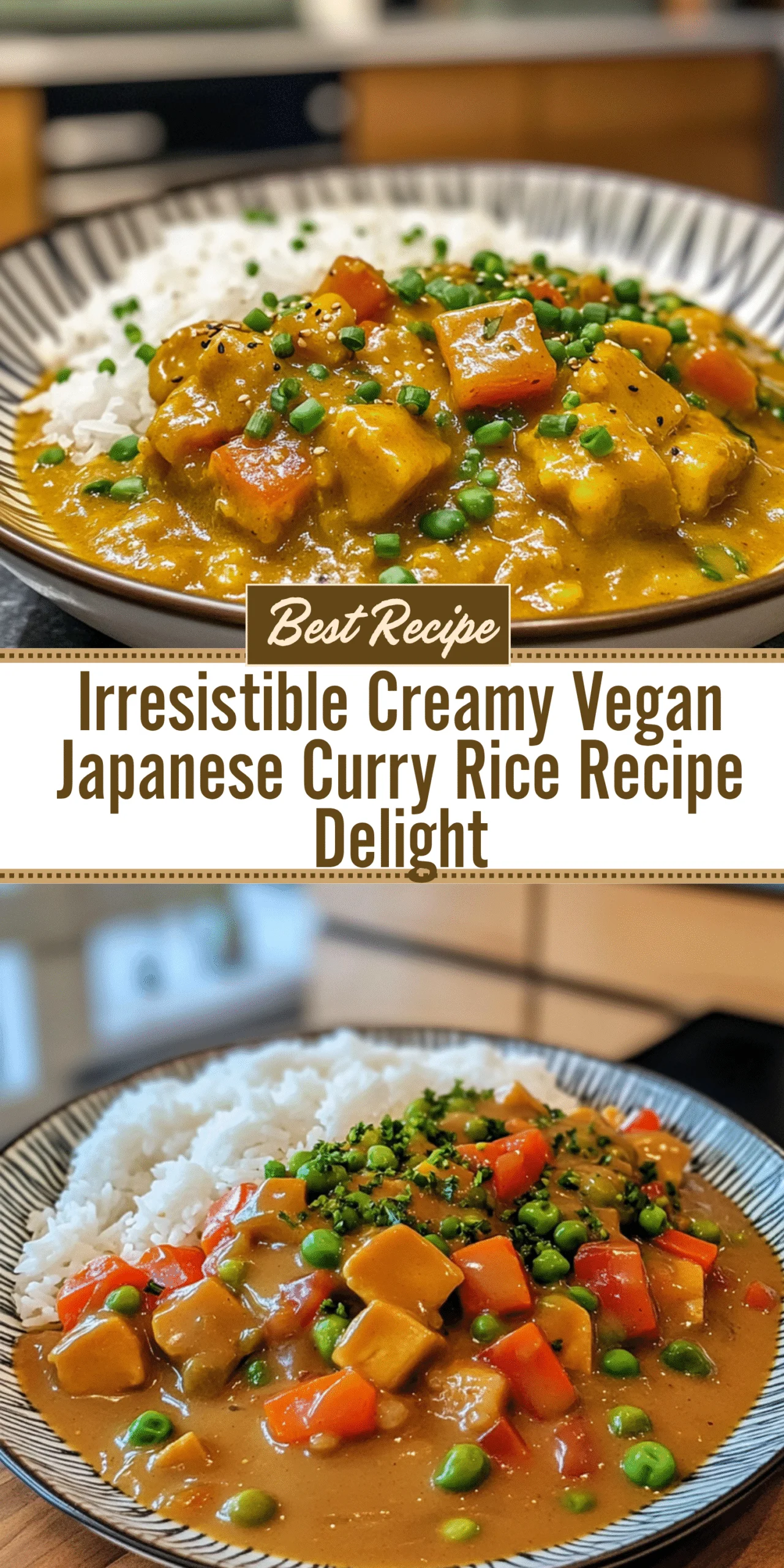 Irresistible Creamy Vegan Japanese Curry Rice Recipe Delight