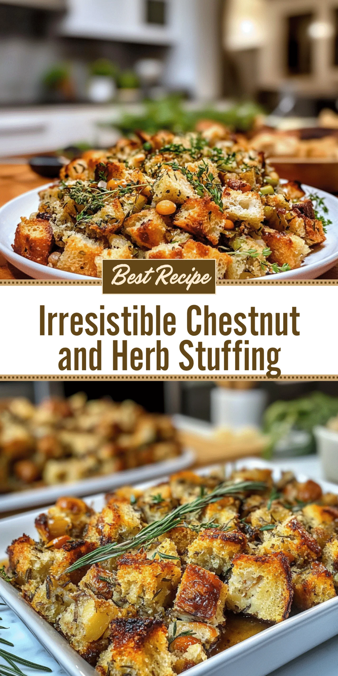 Irresistible Chestnut and Herb Stuffing