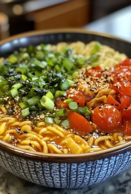 Hearty Smoky Roasted Tomato Ramen