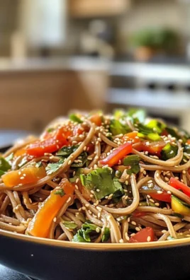 Irresistible Sesame Soba Noodle Salad