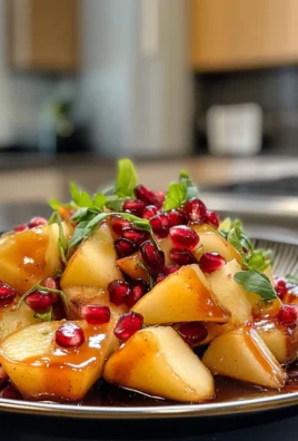 Irresistible Fresh Pomegranate and Pear Salad