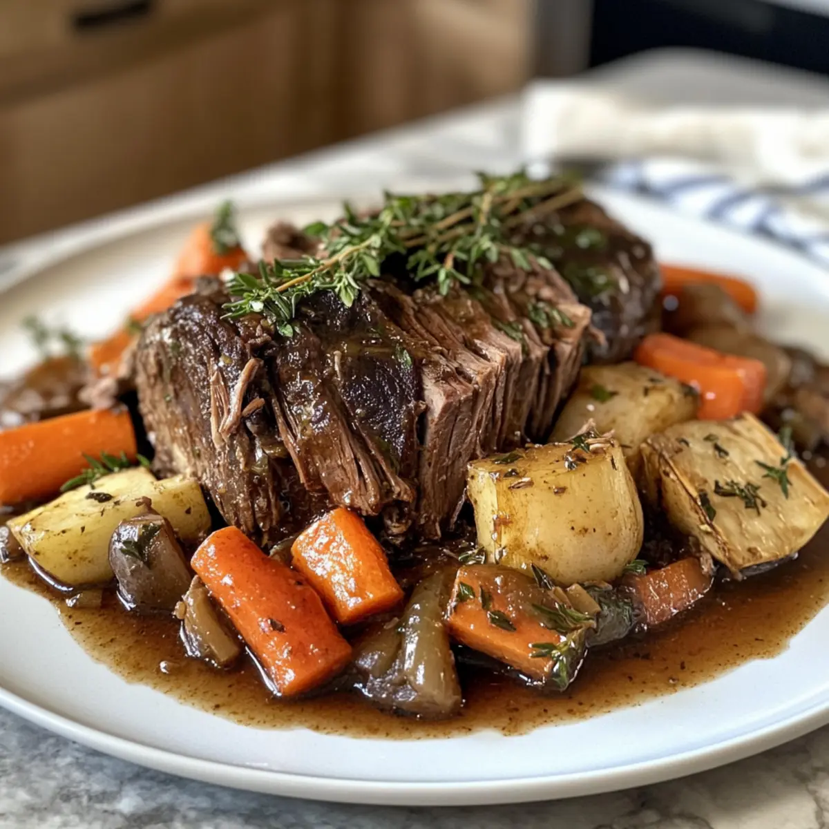 Perfect Savory Instant Pot Pot Roast With Vegetables Recipe