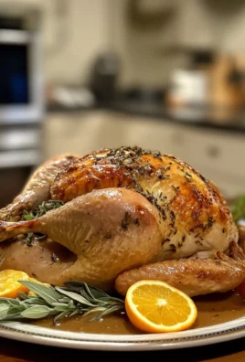 Savory Citrus and Sage Roasted Turkey