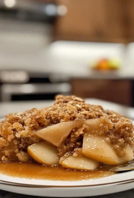 Irresistible Spiced Pear Crisp