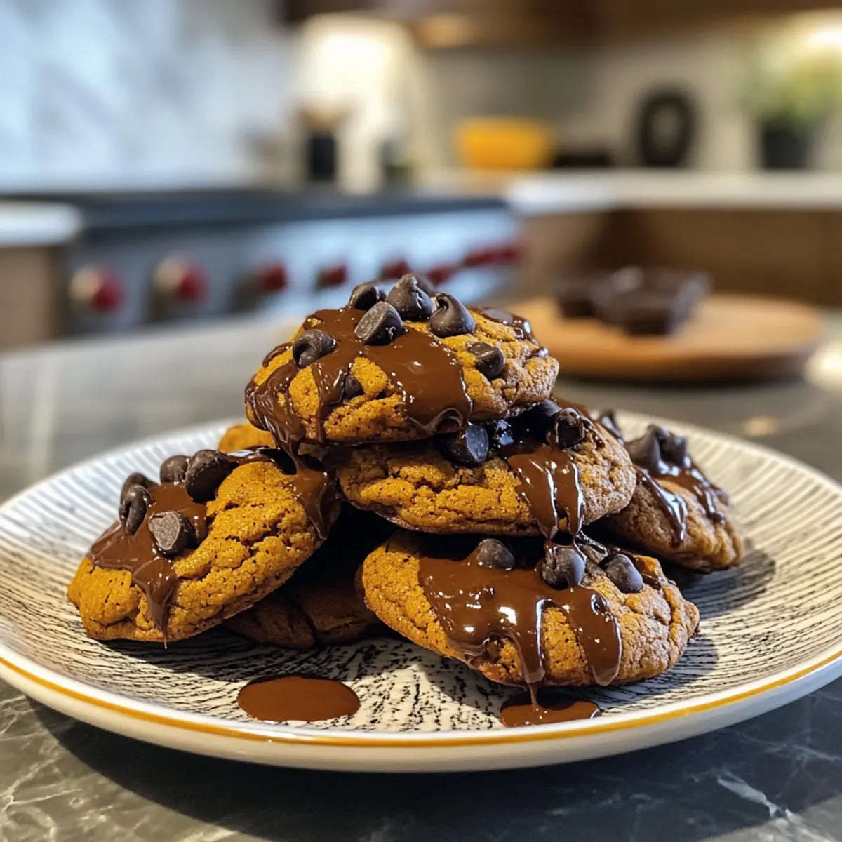Irresistible Chocolate Chip Pumpkin Cookies