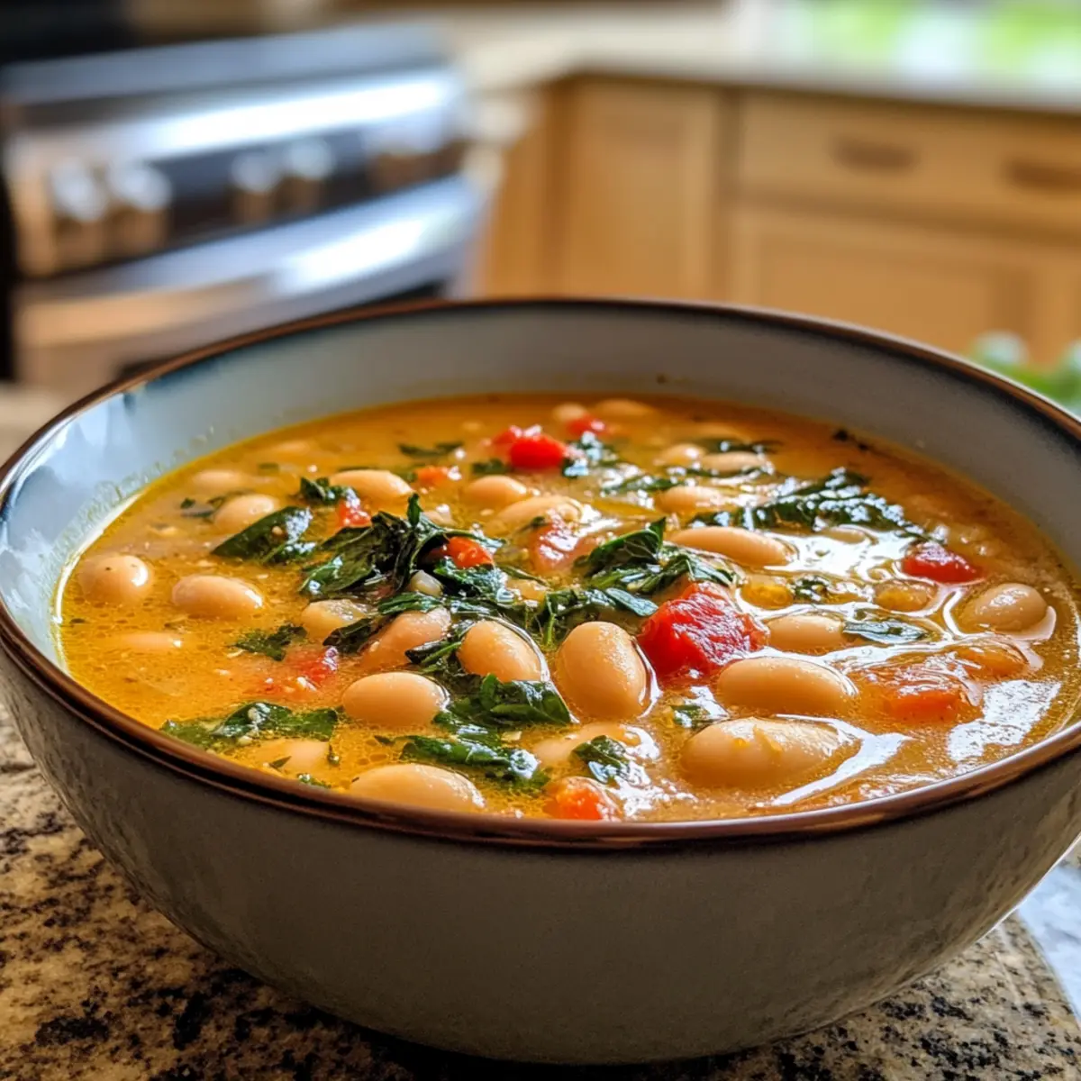 Ultimate Cozy Tuscan White Bean Soup