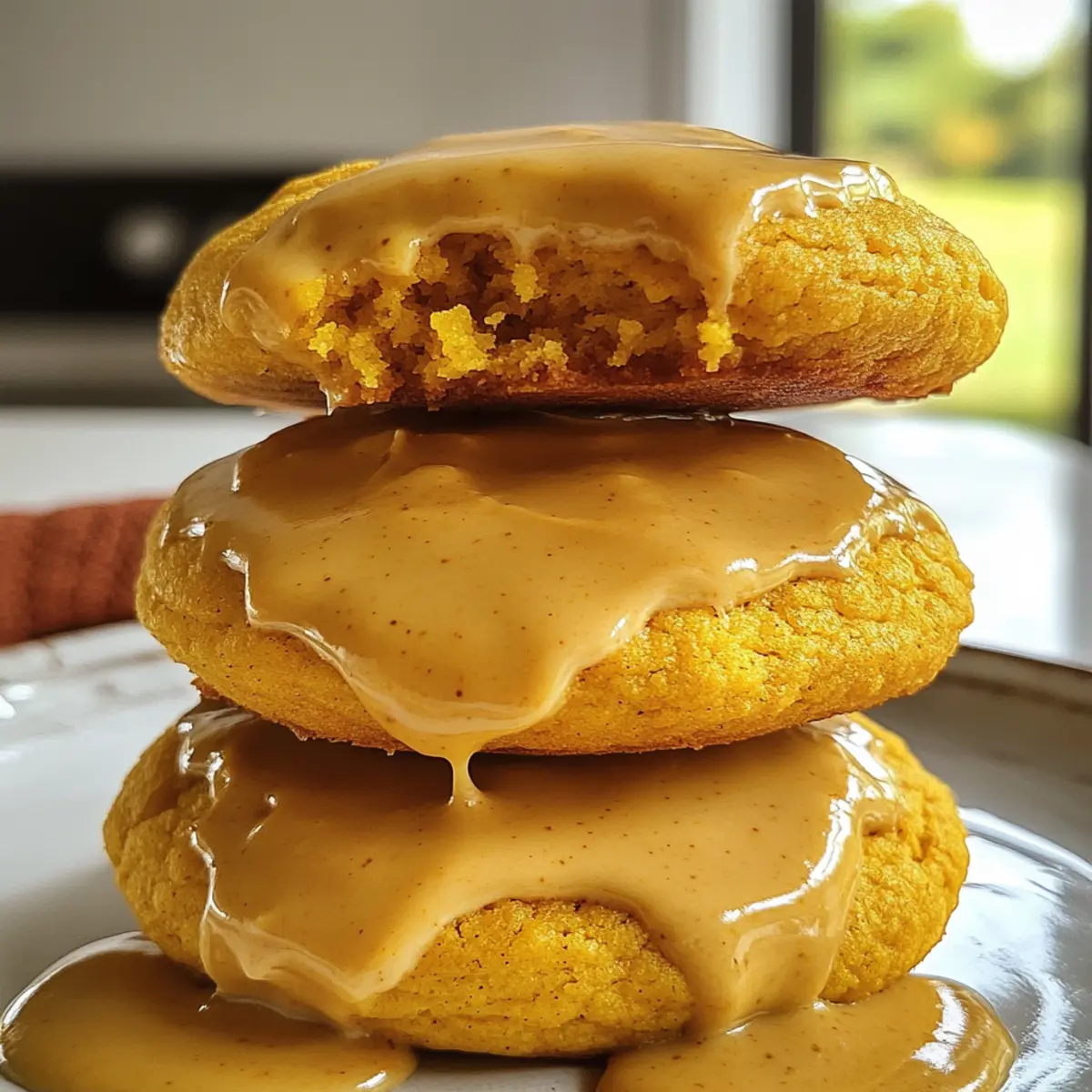 Irresistible Creamy Pumpkin Cheesecake Cookies