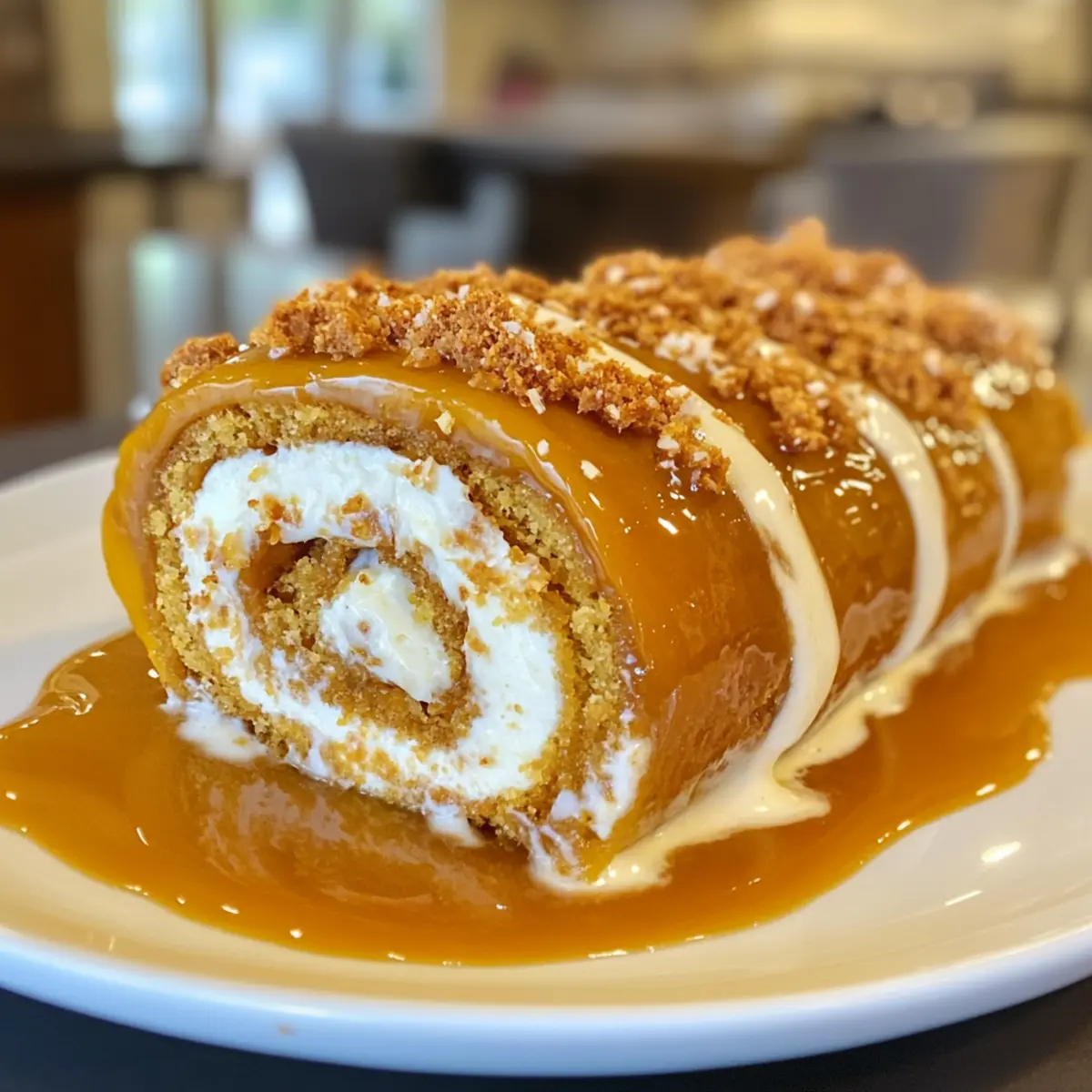 Irresistible Creamy Pumpkin Roll with Cream Cheese Filling Recipe