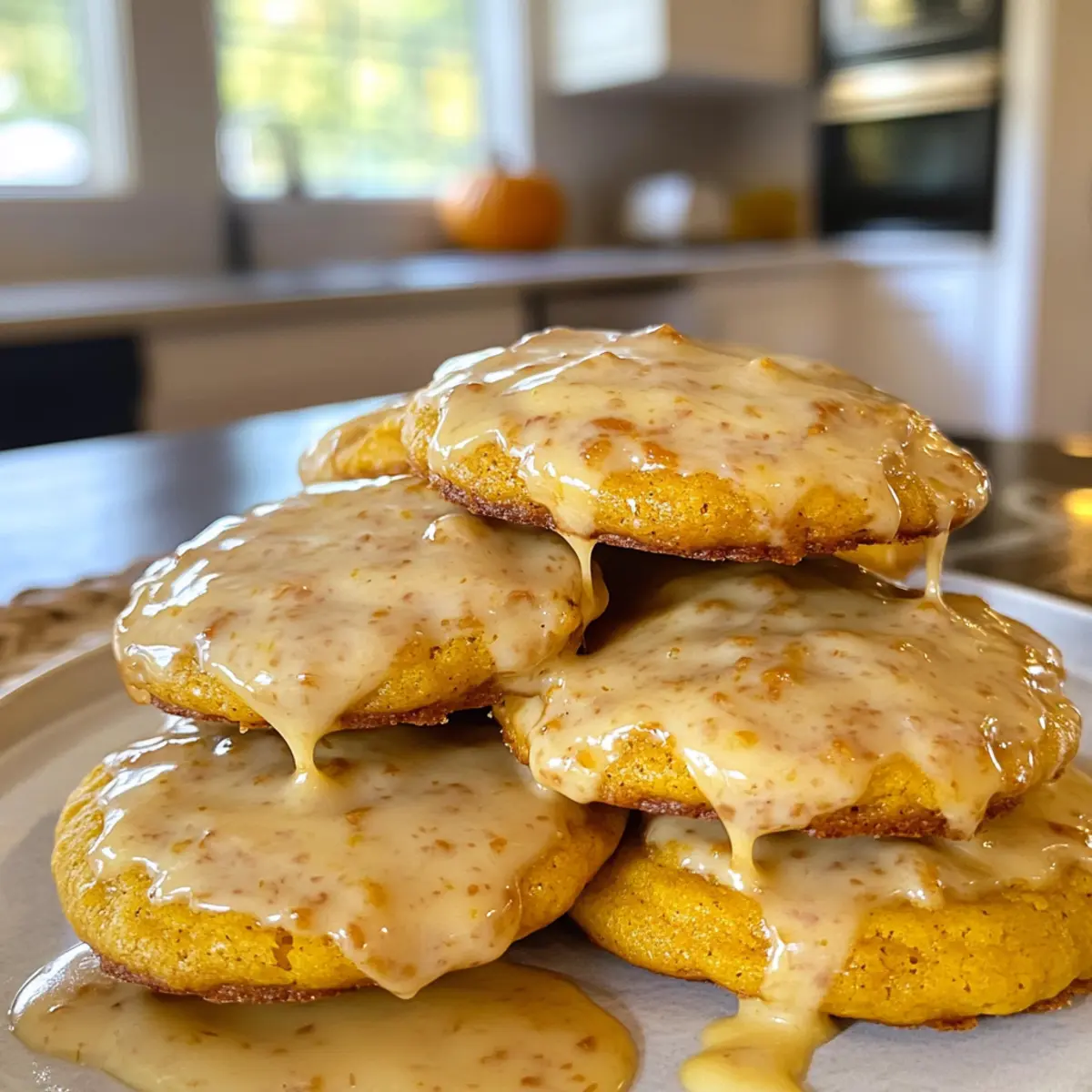 Irresistible Creamy Pumpkin Lemon Cookies
