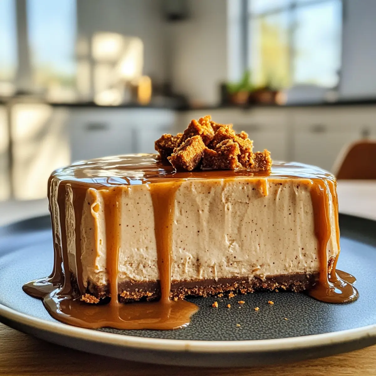 Irresistible Gingerbread Cheesecake