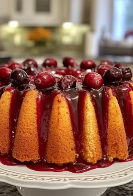 Irresistible Cranberry Orange Pound Cake