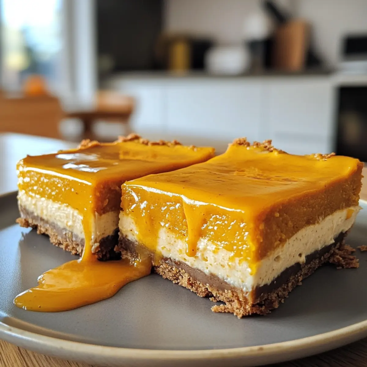 Irresistible Creamy Pumpkin Cheesecake Bars