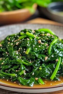 Quick Easy Stir-Fry Spinach Recipe with Soy Sauce – Easy & Delicious