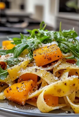Irresistible Autumn Persimmon Arugula Pasta Recipe