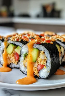 Flavorful Delightful Plant-Based Sushi Rolls