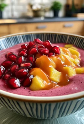 Refreshing Delightful Pomegranate Smoothie Bowl Recipe for Mornings