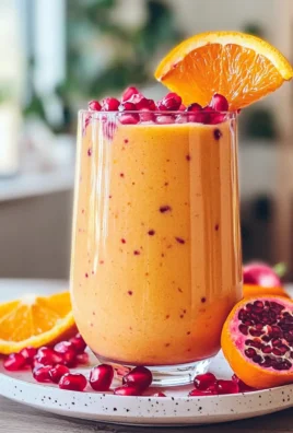 Refreshing Citrus Pomegranate and Orange Smoothie