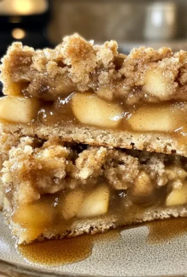 Irresistible Apple Cinnamon Streusel Bars