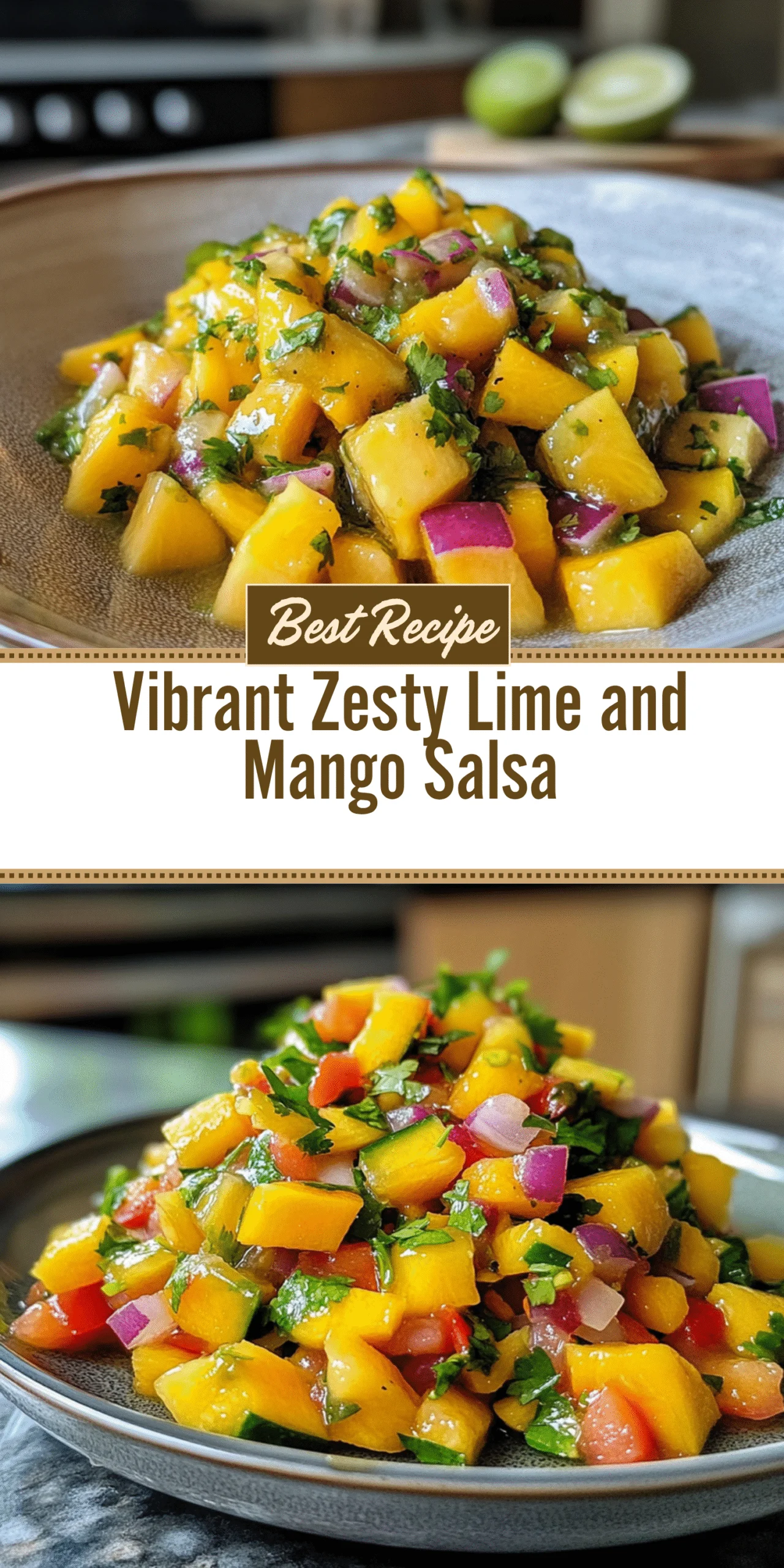 Vibrant Zesty Lime and Mango Salsa