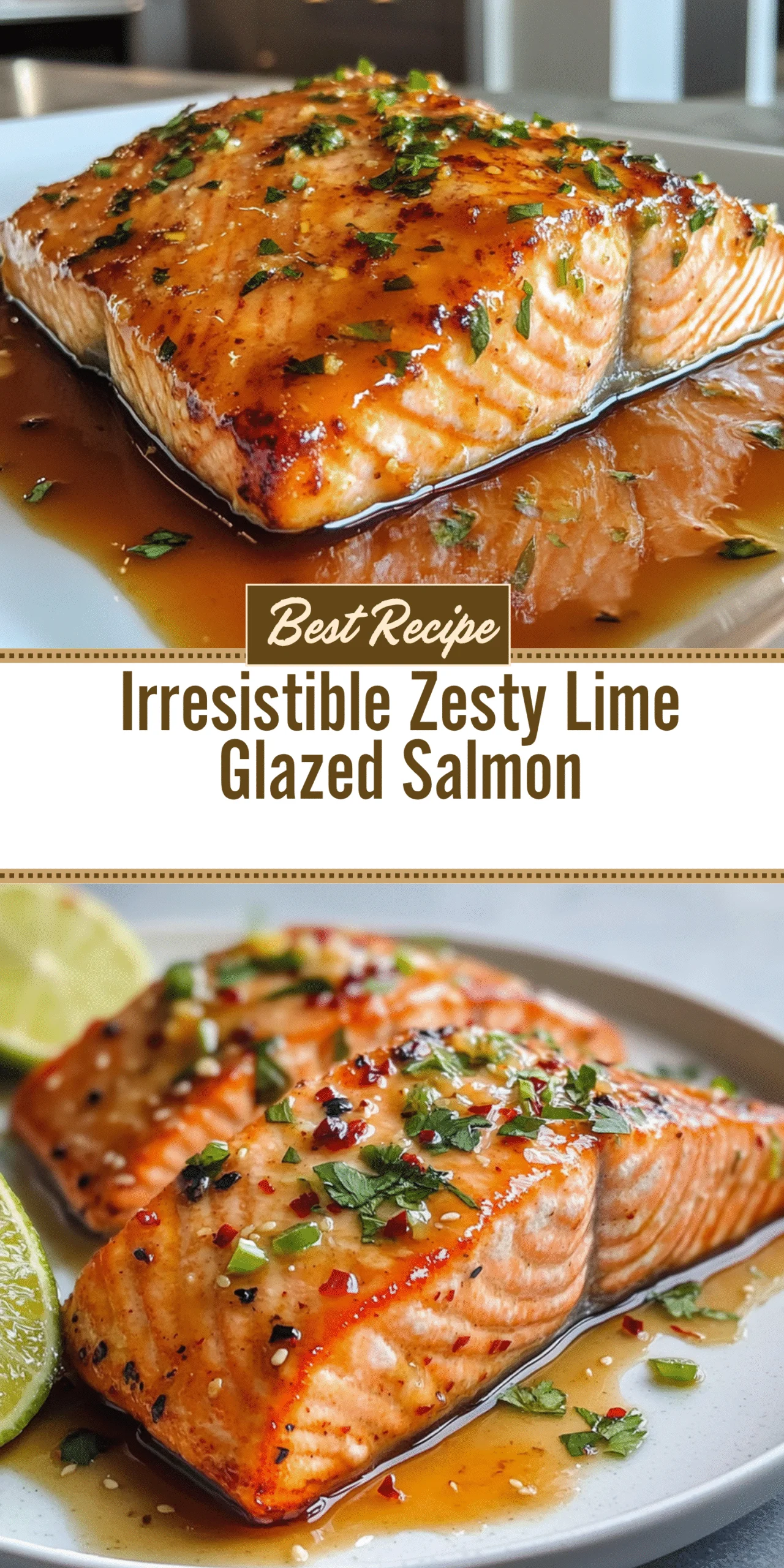 Irresistible Zesty Lime Glazed Salmon