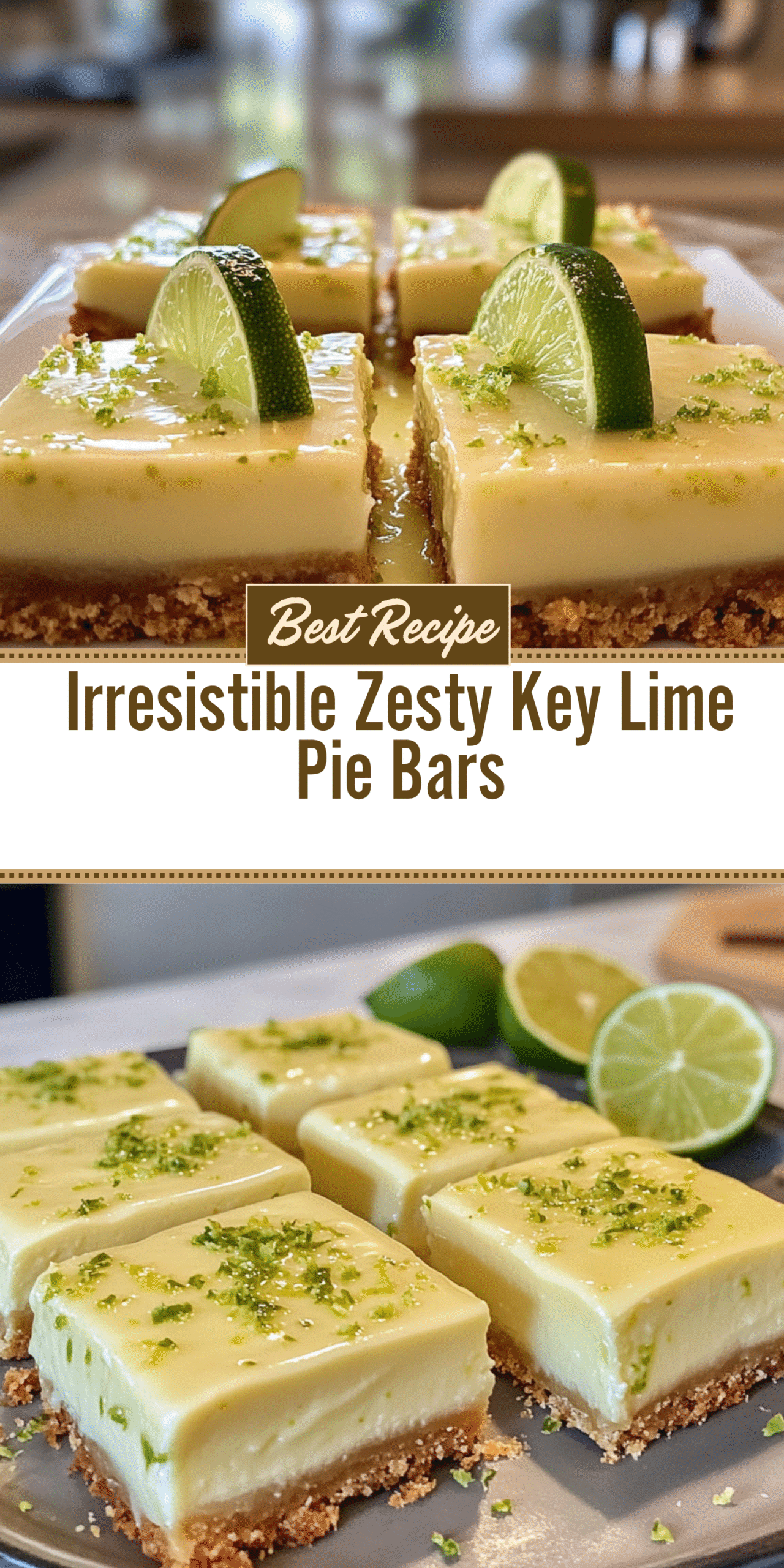 Irresistible Zesty Key Lime Pie Bars