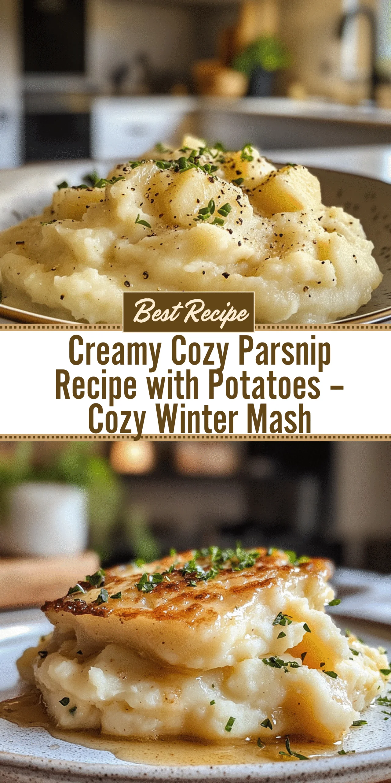 Creamy Cozy Parsnip Recipe with Potatoes – Cozy Winter Mash