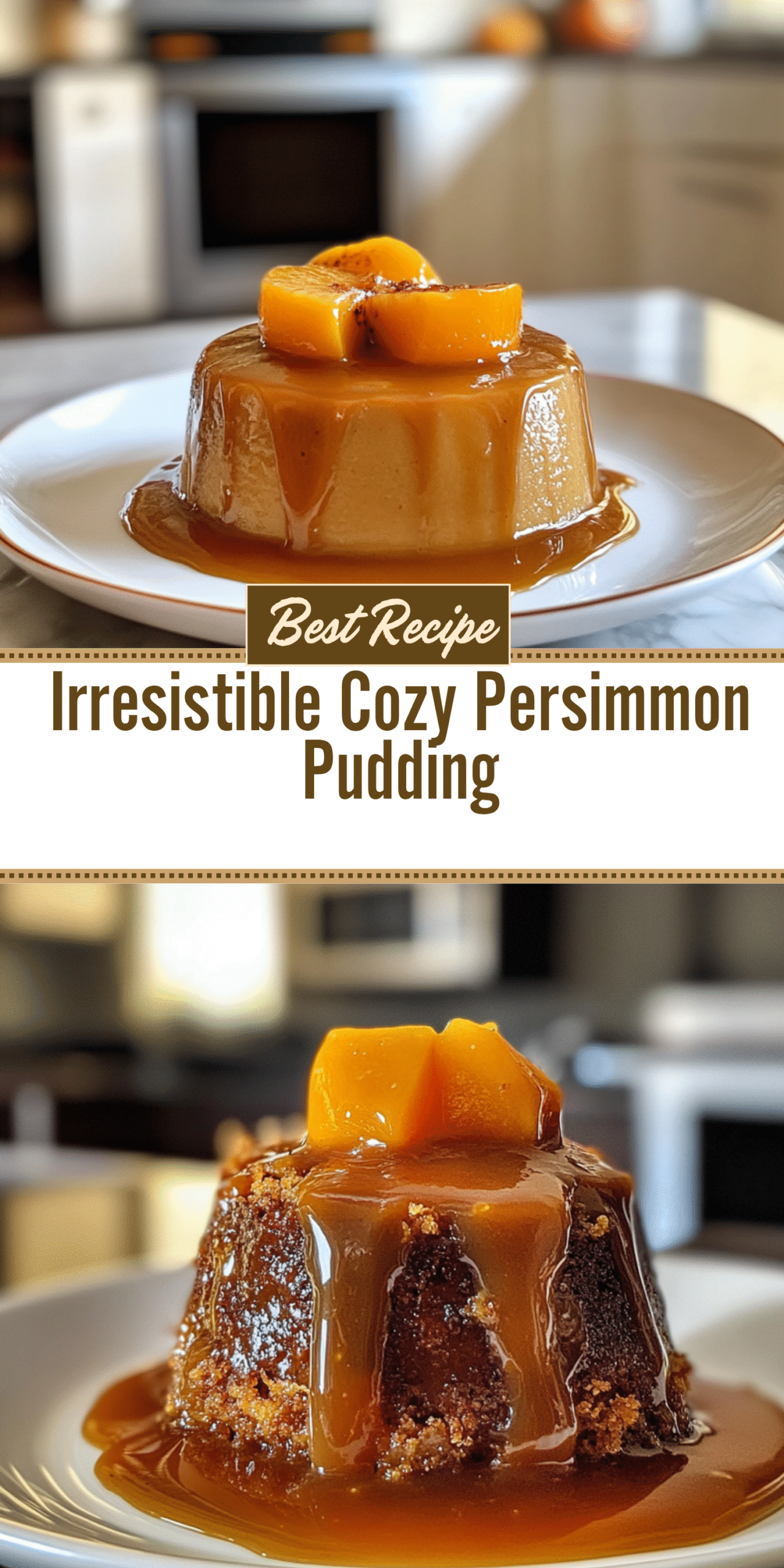 Irresistible Cozy Persimmon Pudding