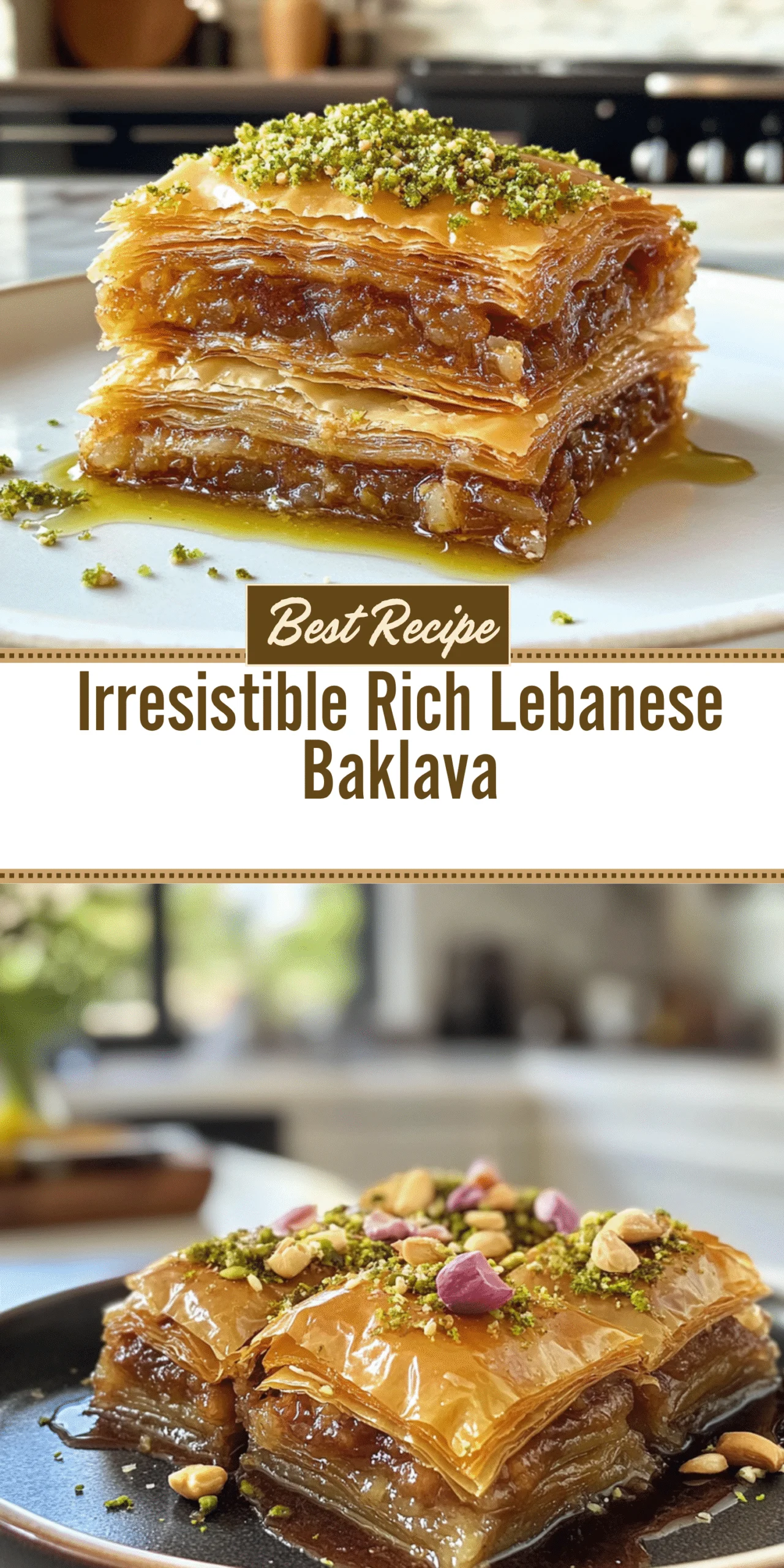 Irresistible Rich Lebanese Baklava