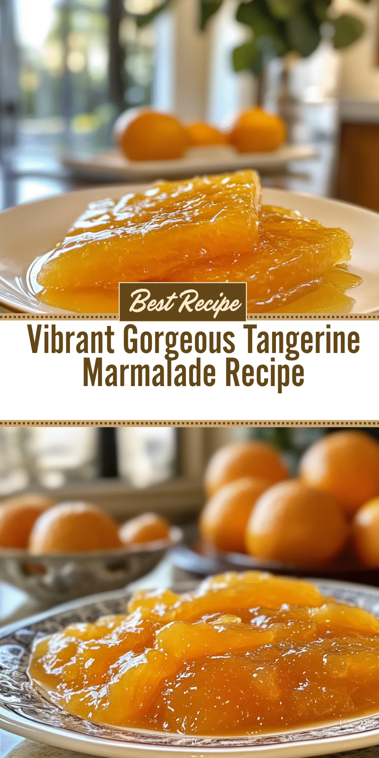Vibrant Gorgeous Tangerine Marmalade Recipe