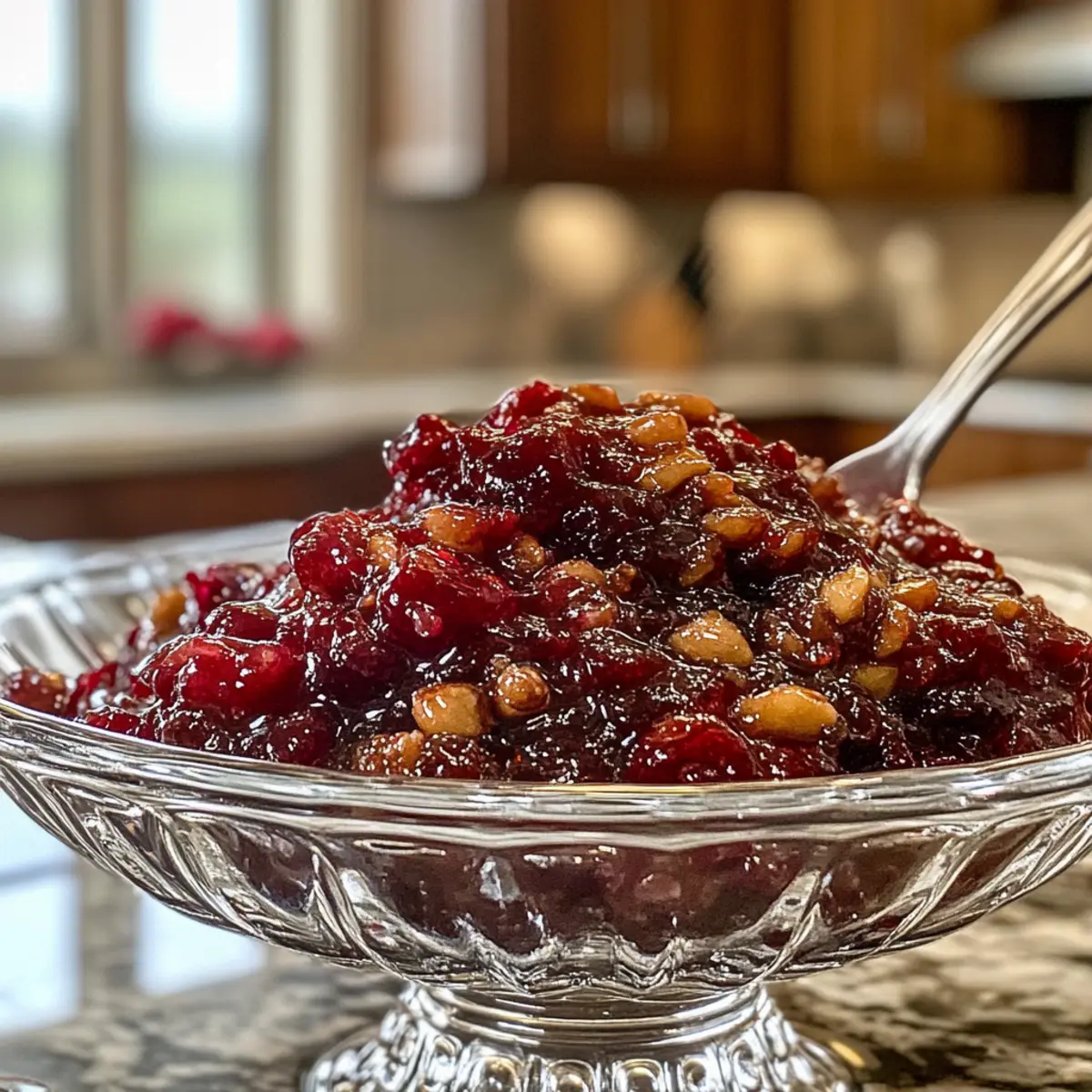 Irresistible Sweet and Tangy Cranberry Nut Relish