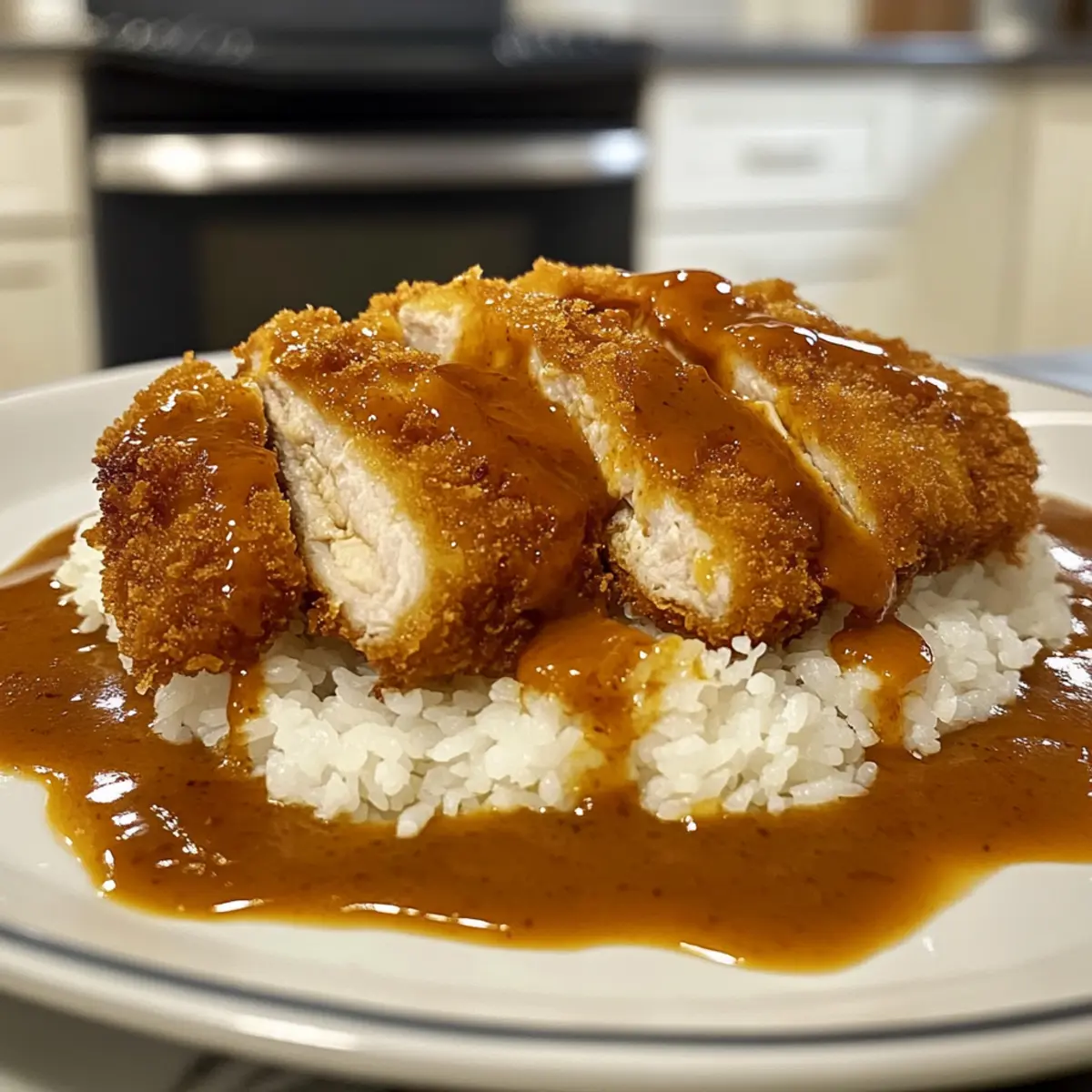 Savory Crispy Japanese Katsu Curry