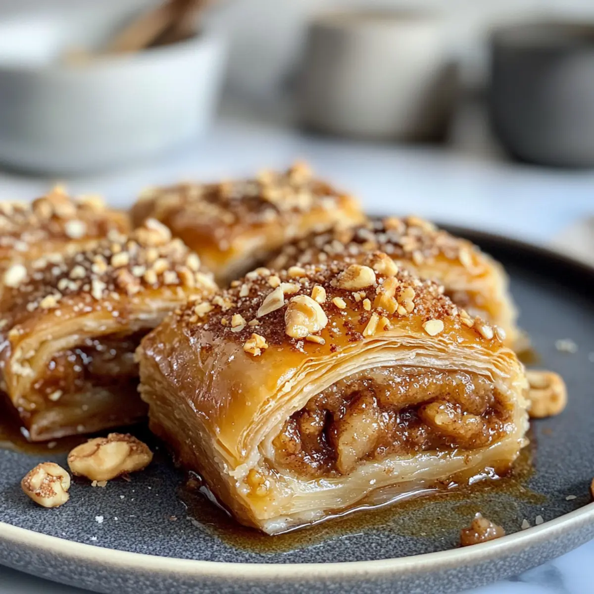 Irresistible Flaky Baklava Cinnamon Rolls Recipe You’ll Love