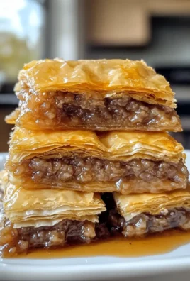 Irresistible Mini Flaky Baklava Pieces Recipe