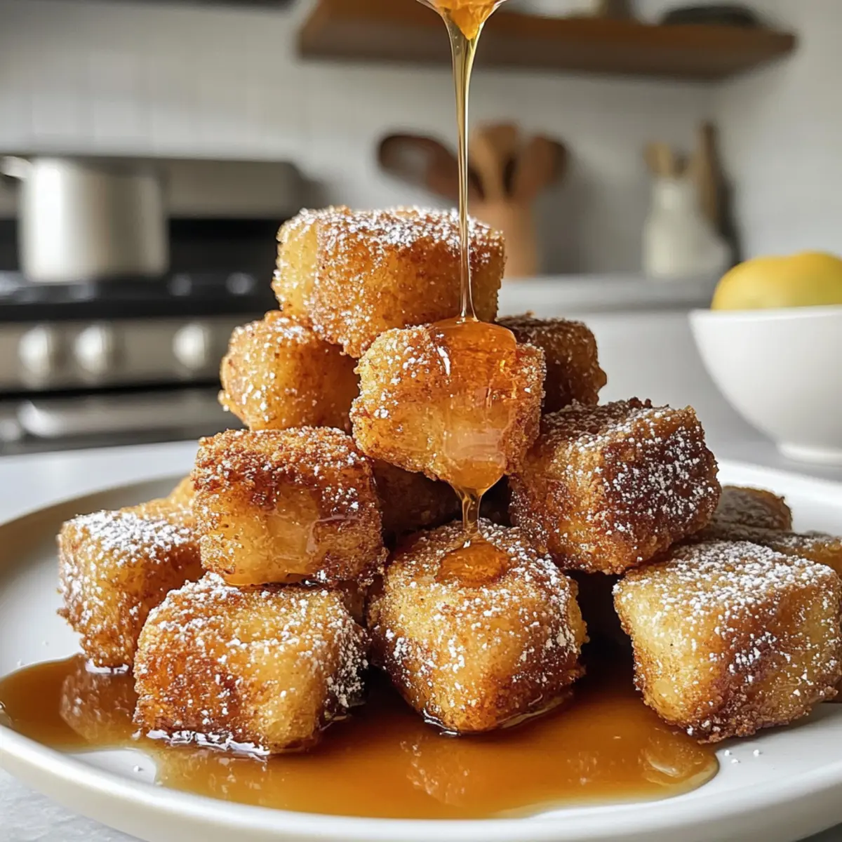 Irresistible Crispy Friendsgiving Deep-Fried French Toast Bites