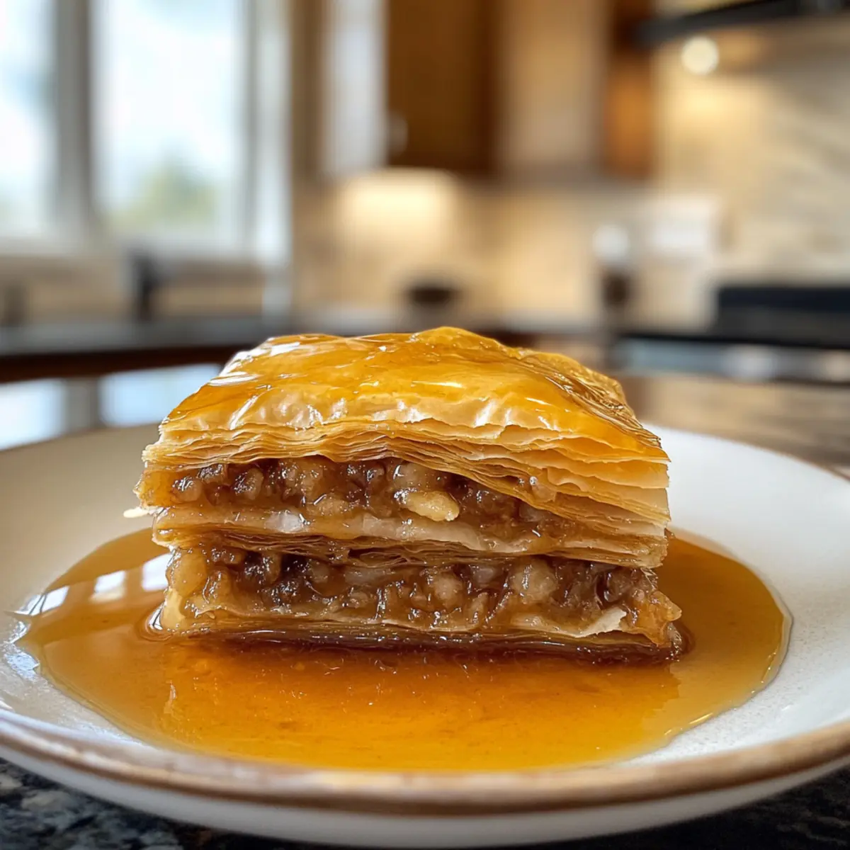 Irresistible Maple Syrup Baklava