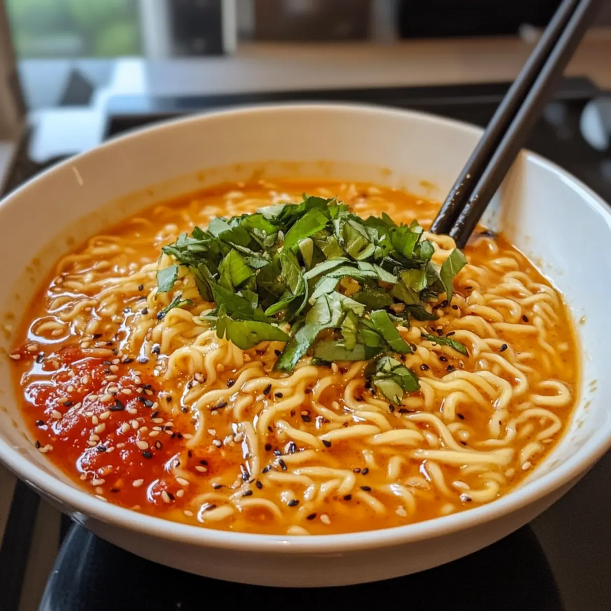 Smoky Savory Roasted Tomato Ramen