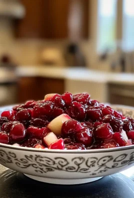 Perfect Fresh Cranberry and Pear Relish