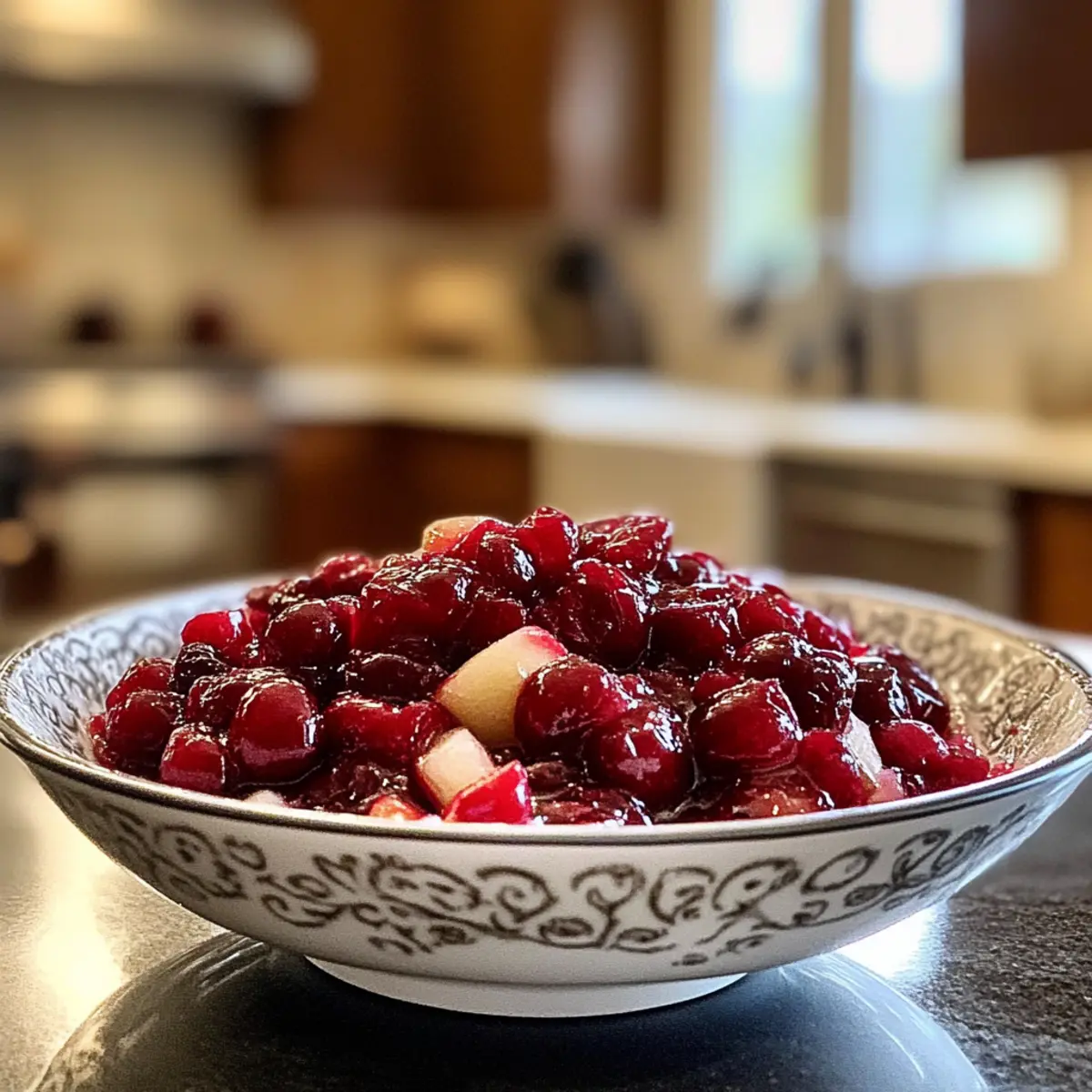 Perfect Fresh Cranberry and Pear Relish