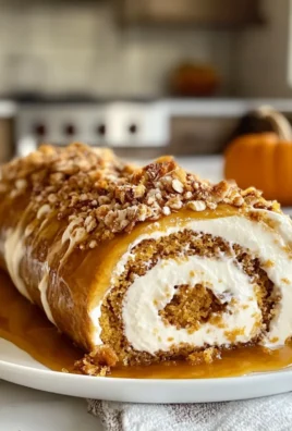 Irresistible Creamy Pumpkin Roll with Cream Cheese Filling Recipe