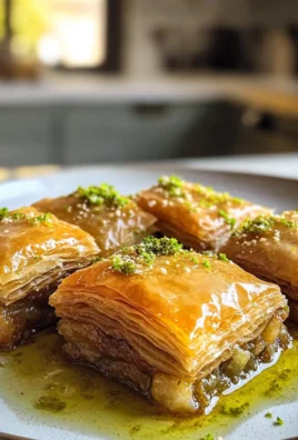 Irresistible Rich Mini Bite-Size Baklava Pieces Recipe
