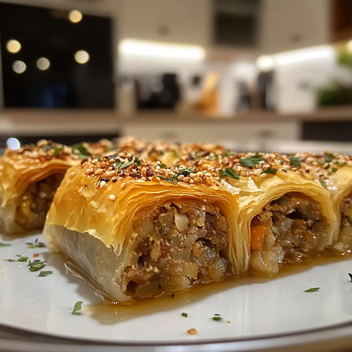 Irresistible Authentic Baklava Rolls