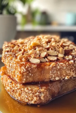 Irresistible Crunchy Almond Crusted Vegan French Toast Recipe