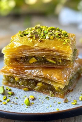 Irresistible Zesty Citrus and Cardamom Baklava with Pistachios Delight