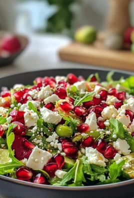 Irresistible Fresh Pomegranate and Feta Salad Delight