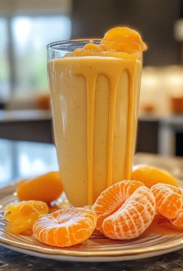 Refreshing Tropical Tangerine Coconut Smoothie
