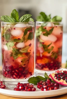 Refreshing Pomegranate Mint Iced Tea Recipe
