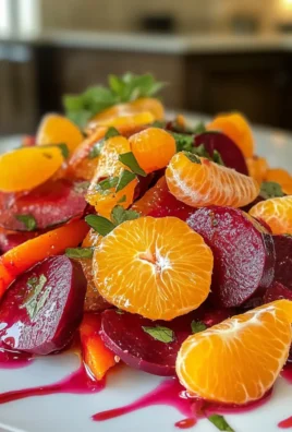 Vibrant Zesty Tangerine, Beet, and Carrot Salad Recipe